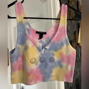 Tyedye tank crop